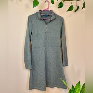 Tommy Hilfiger Houndstooth Longsleeve Sweater Dress